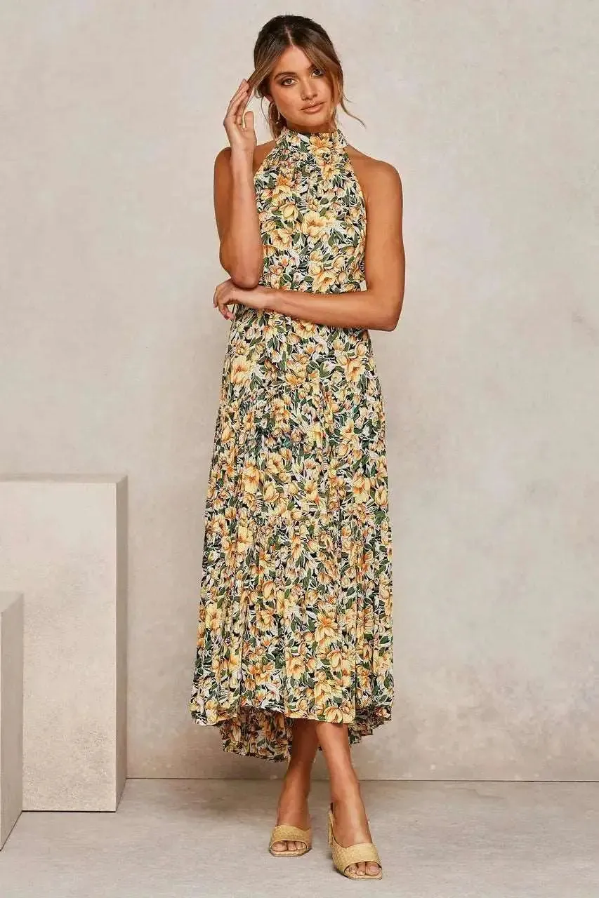 Yellow Polka Dot Dress