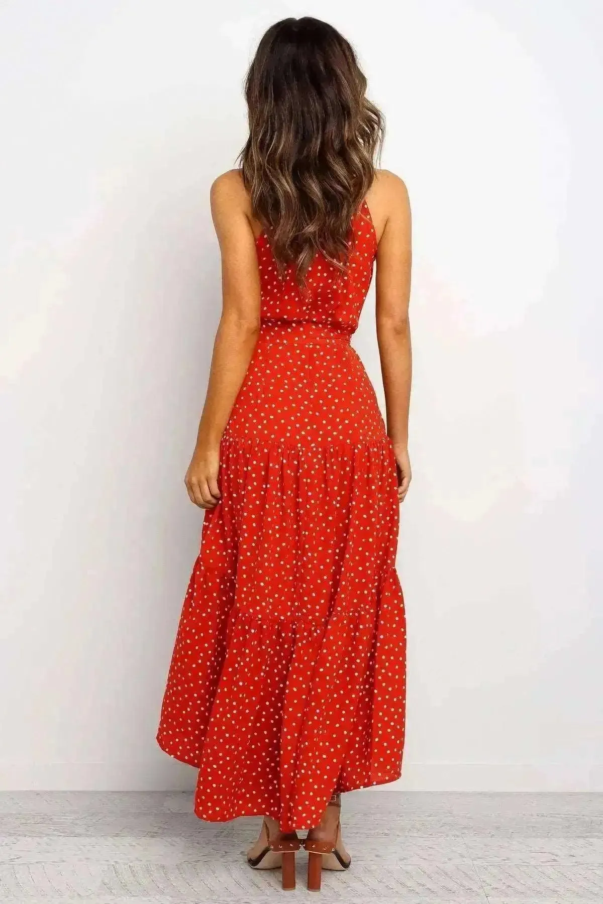 Yellow Polka Dot Dress