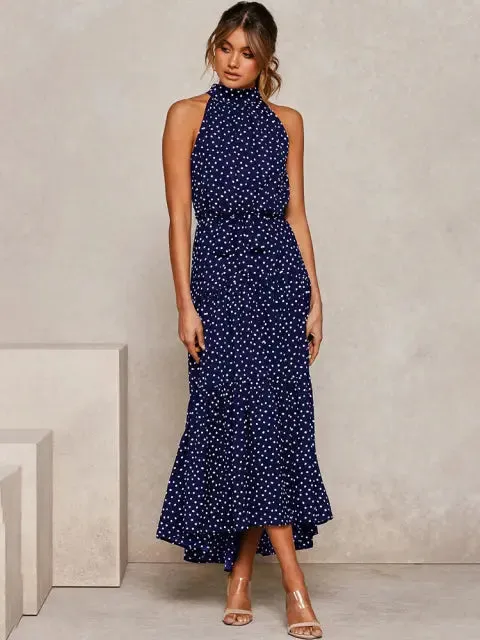 Yellow Polka Dot Dress