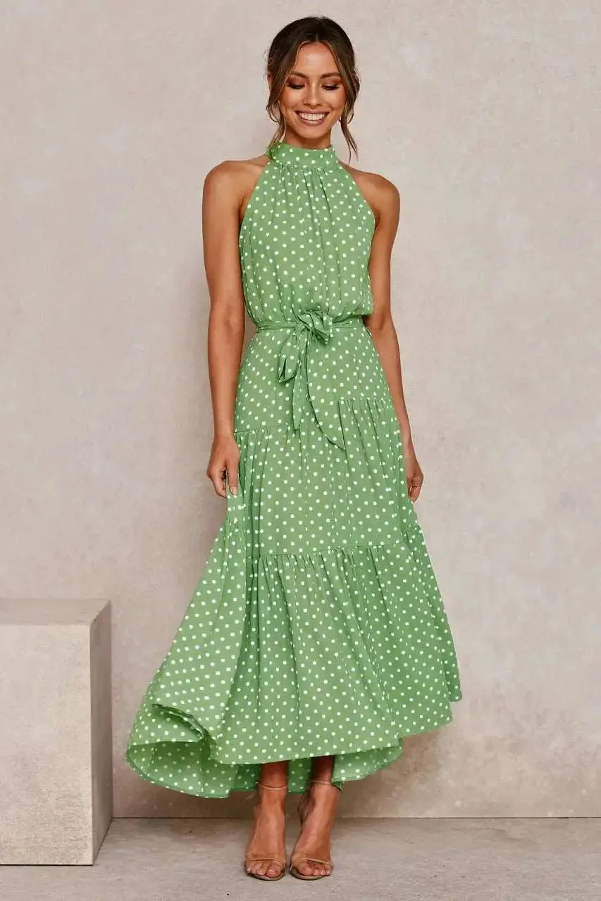 Yellow Polka Dot Dress