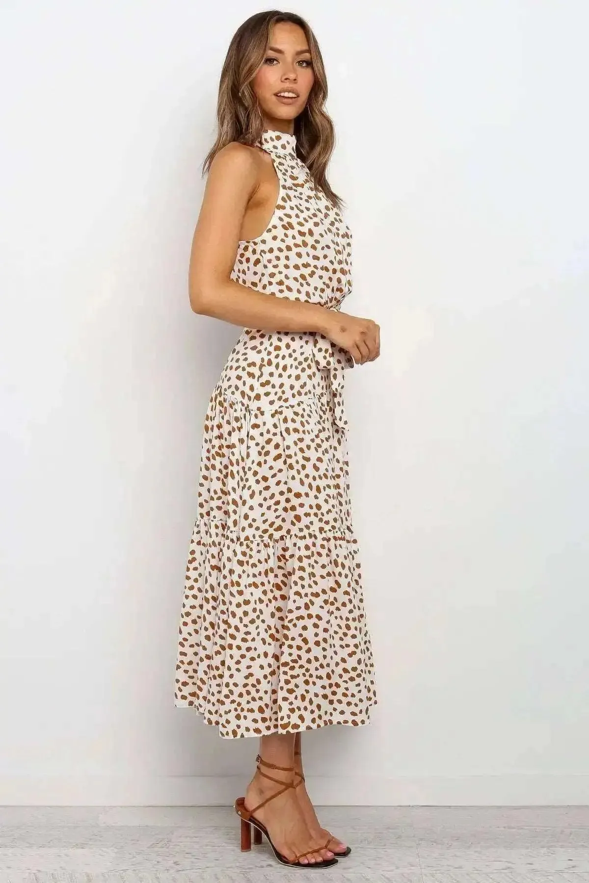 Yellow Polka Dot Dress