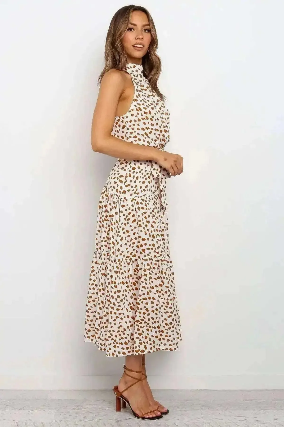 Yellow Polka Dot Dress