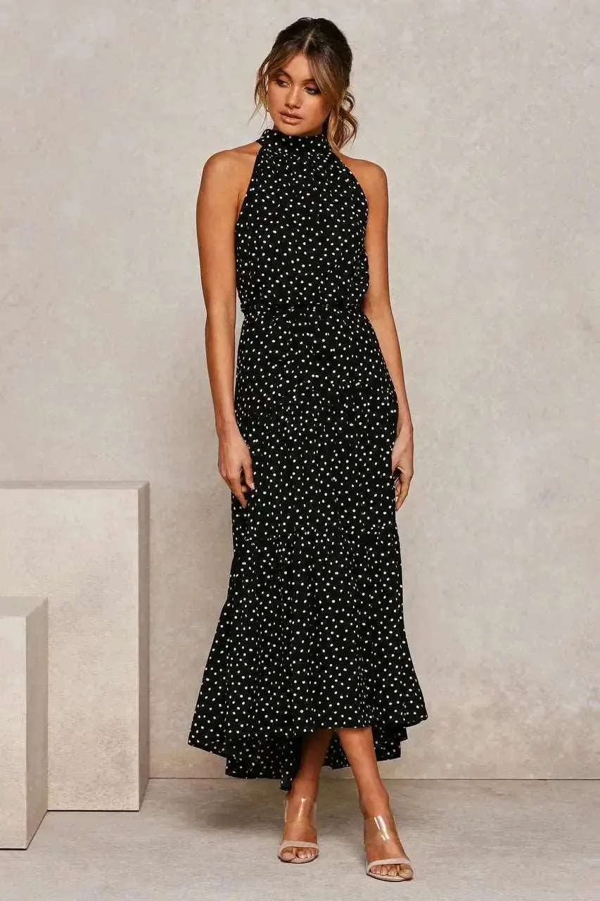 Yellow Polka Dot Dress