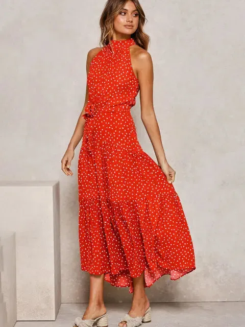 Yellow Polka Dot Dress