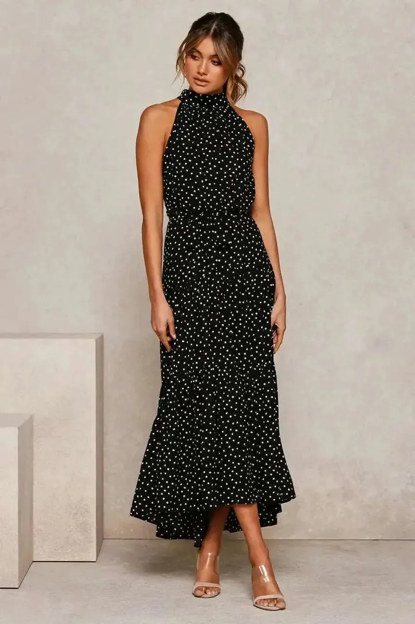 Yellow Polka Dot Dress