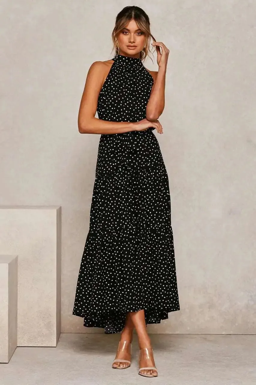 Yellow Polka Dot Dress