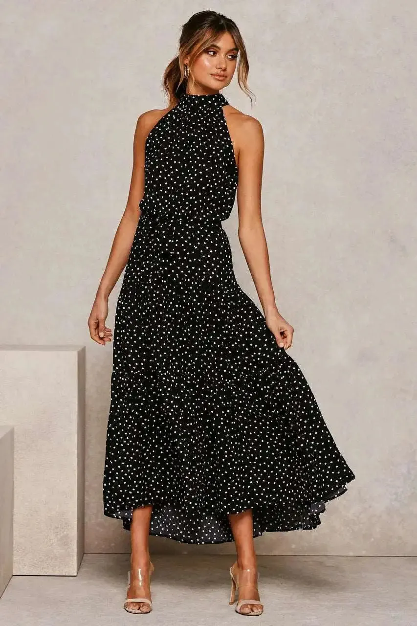 Yellow Polka Dot Dress