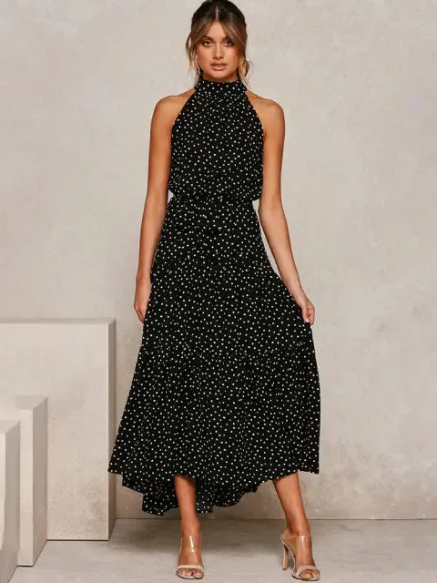 Yellow Polka Dot Dress