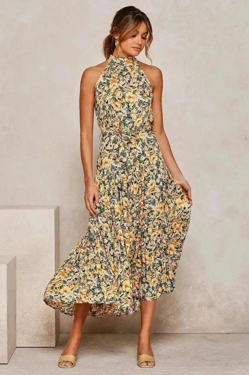 Yellow Polka Dot Dress