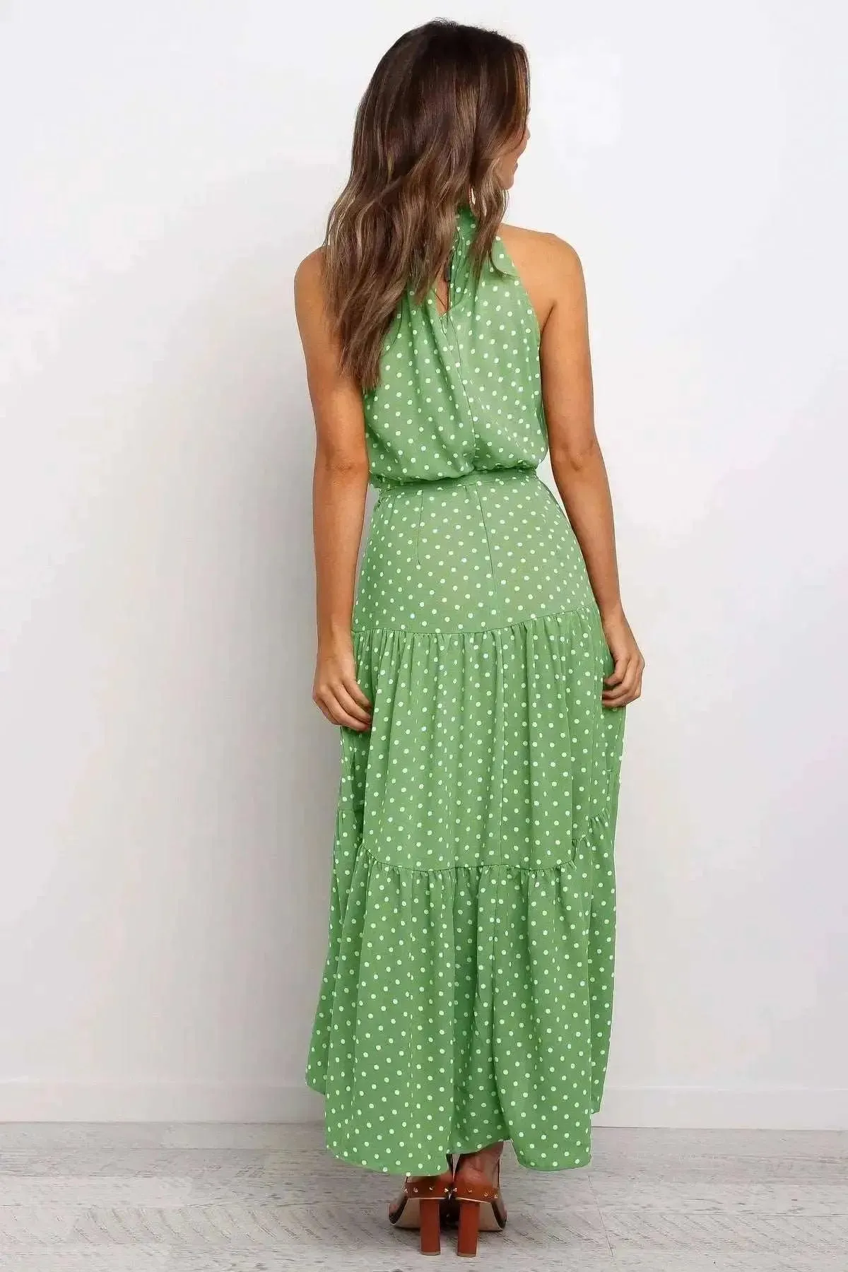 Yellow Polka Dot Dress