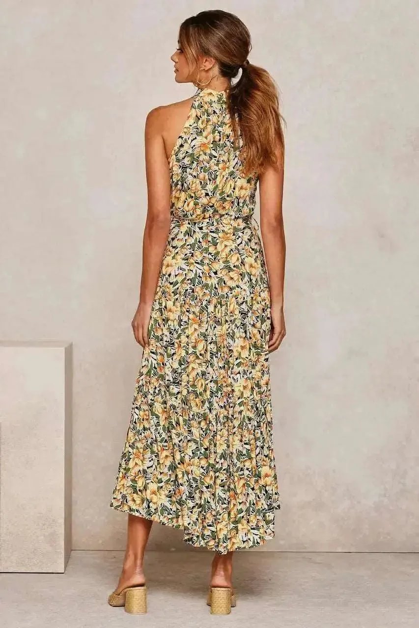 Yellow Polka Dot Dress