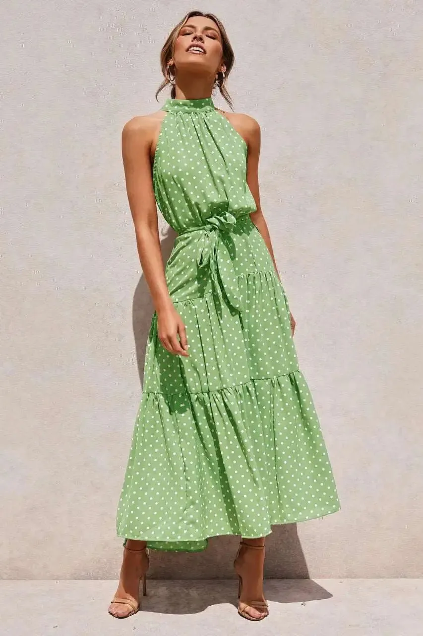 Yellow Polka Dot Dress