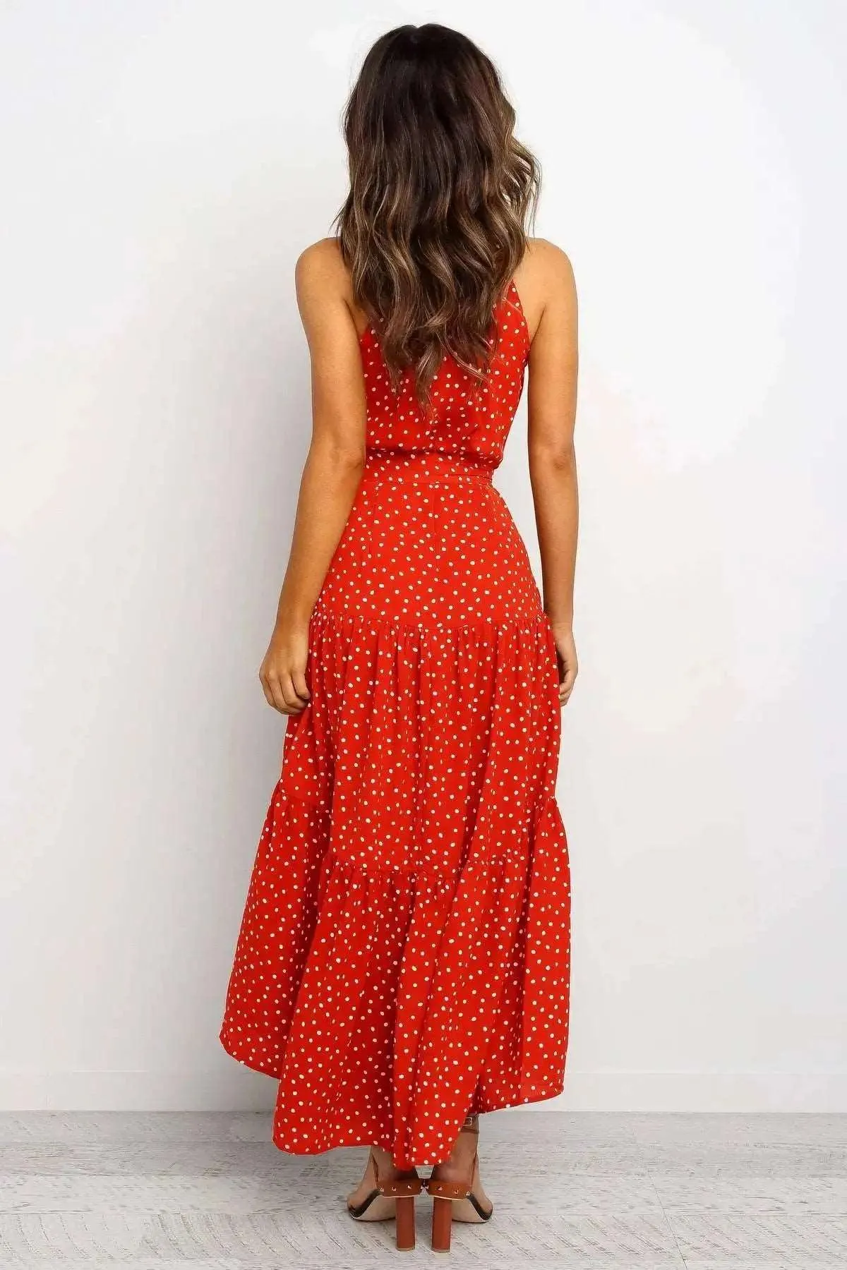 Yellow Polka Dot Dress