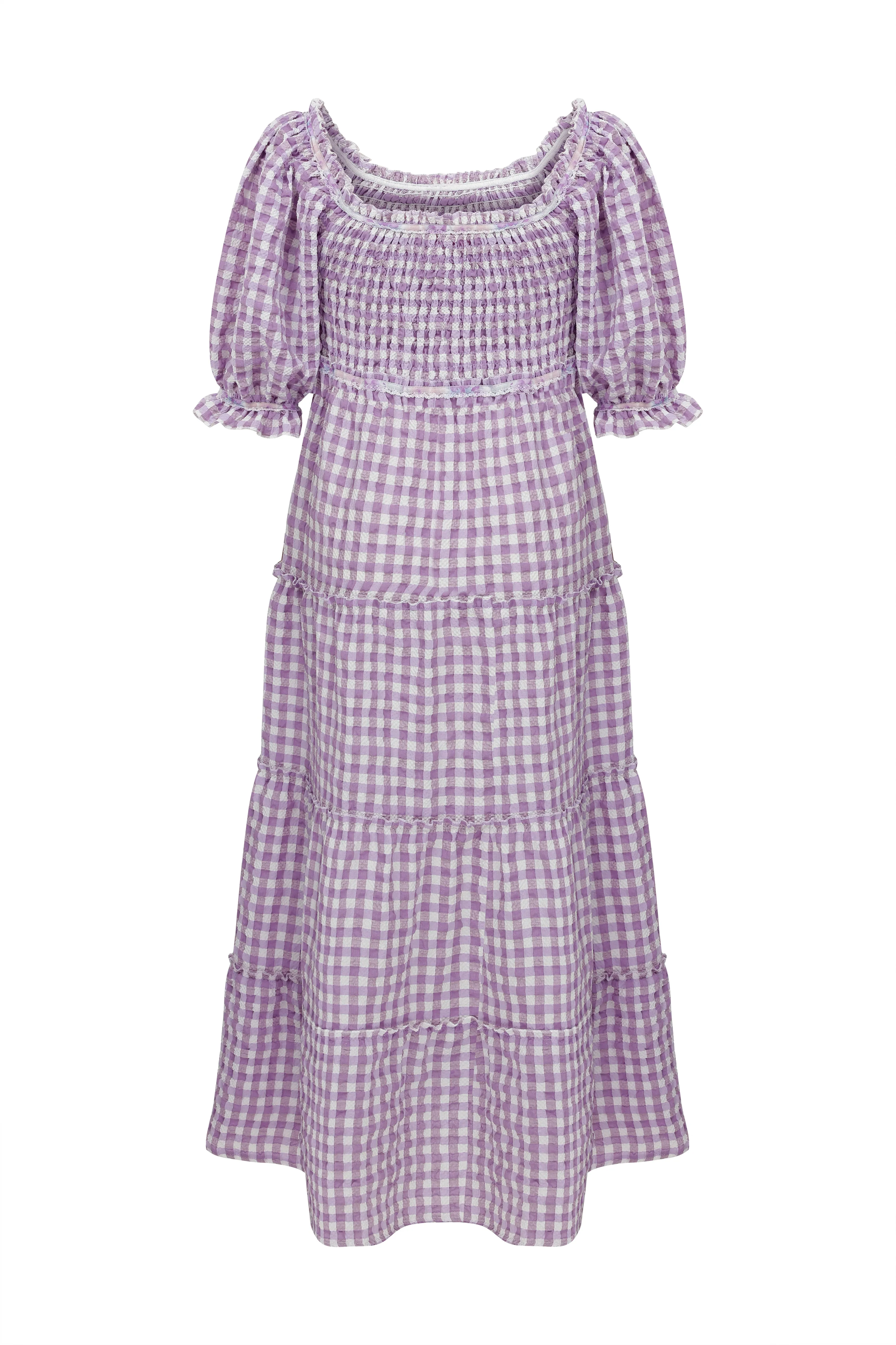 Yua Dress - Lilac